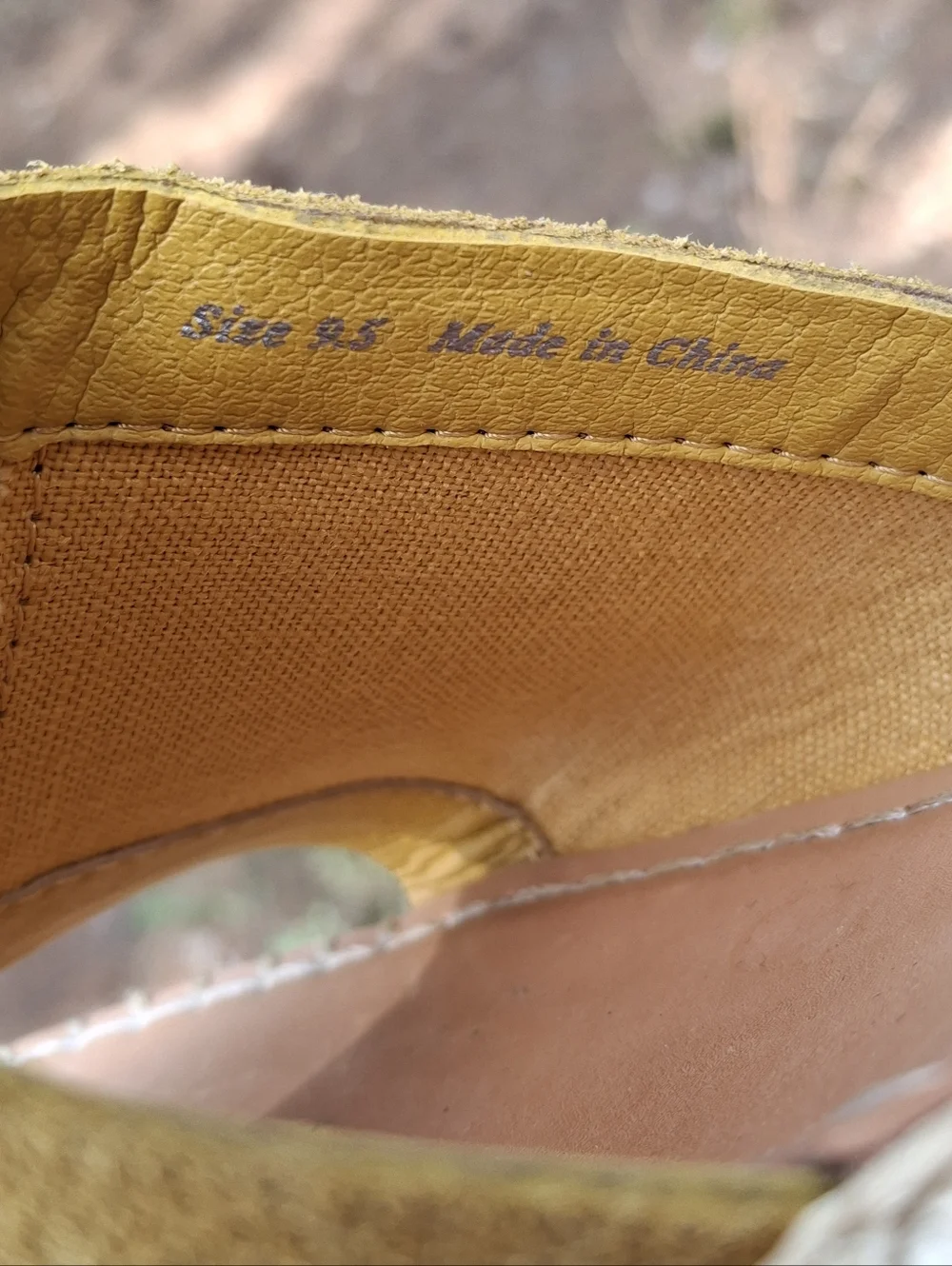 Revolve Dolce Vita Lesly Espadrille Wedge Platform Sandal In Honey Size 9.5